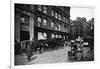 Cabs Outside of Tiffany and Co., New York City-null-Framed Art Print