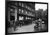 Cabs Outside of Tiffany and Co., New York City-null-Framed Art Print