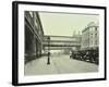 Cabs Waiting Outside Waterloo Station, Lambeth, London, 1930-null-Framed Photographic Print