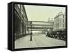 Cabs Waiting Outside Waterloo Station, Lambeth, London, 1930-null-Framed Stretched Canvas