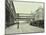 Cabs Waiting Outside Waterloo Station, Lambeth, London, 1930-null-Mounted Photographic Print