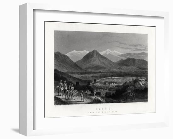 Cabul, from the Bala Hissar, 1883-J Stephenson-Framed Giclee Print