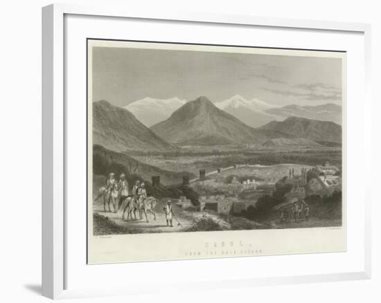 Cabul, from the Bala Hissar-J Ramage-Framed Giclee Print