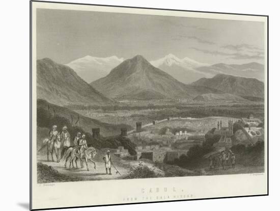 Cabul, from the Bala Hissar-J Ramage-Mounted Giclee Print