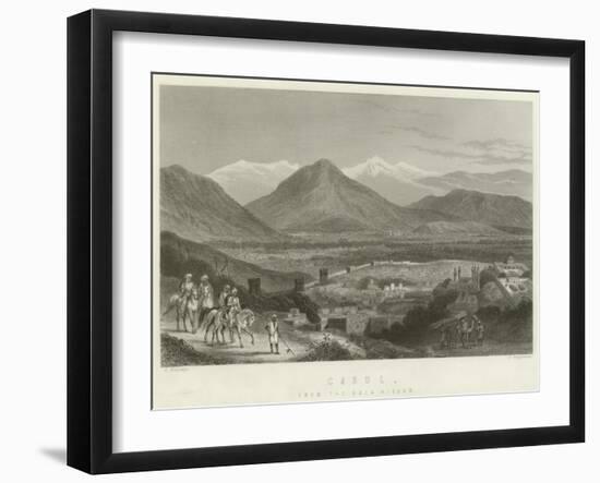 Cabul, from the Bala Hissar-J Ramage-Framed Giclee Print