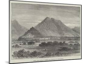 Cabul, the Capital of Shere Ali's Dominions in Afghanistan-null-Mounted Giclee Print