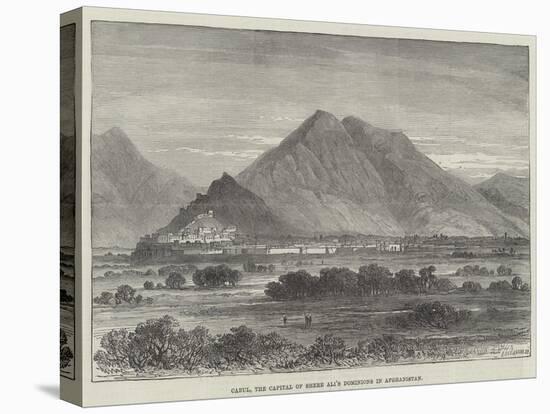 Cabul, the Capital of Shere Ali's Dominions in Afghanistan-null-Stretched Canvas