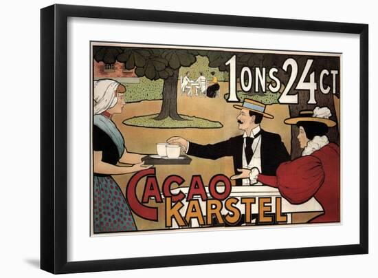 Cacao Karstel, 1897-Johann Georg van Caspel-Framed Giclee Print