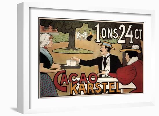 Cacao Karstel-Johann George Van Caspel-Framed Art Print