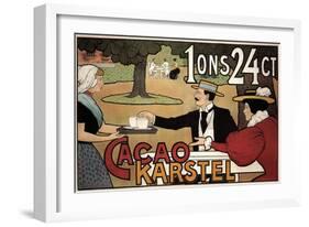 Cacao Karstel-Johann George Van Caspel-Framed Art Print