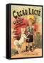 Cacao Lacte de Ch. Gravier Superieur-null-Framed Stretched Canvas
