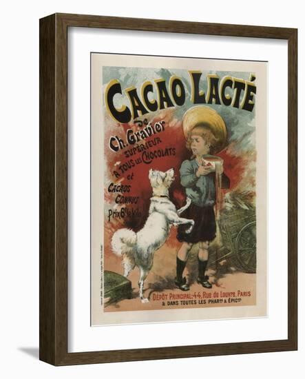 Cacao Lacte France-null-Framed Giclee Print