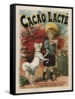 Cacao Lacte France-null-Framed Stretched Canvas