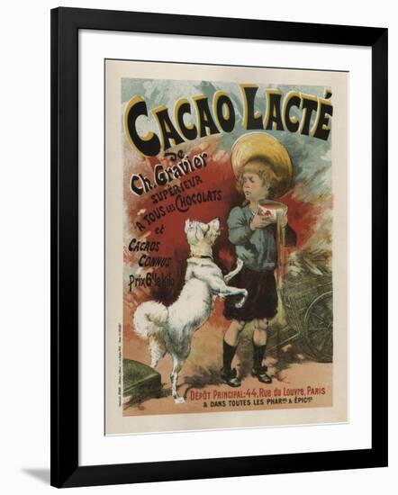 Cacao Lacte France-null-Framed Giclee Print