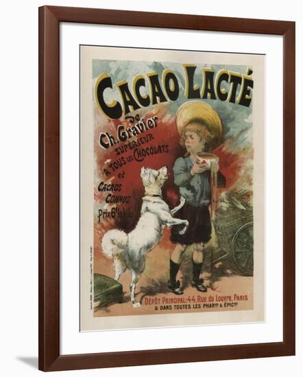 Cacao Lacte France-null-Framed Giclee Print