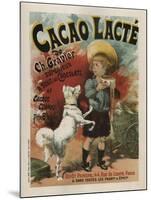 Cacao Lacte France-null-Mounted Giclee Print