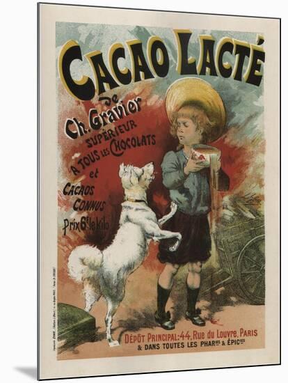 Cacao Lacte France-null-Mounted Giclee Print