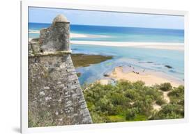 Cacelha Vela and Beach, Algarve, Portugal, Europe-G&M Therin-Weise-Framed Photographic Print