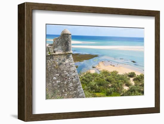 Cacelha Vela and Beach, Algarve, Portugal, Europe-G&M Therin-Weise-Framed Photographic Print