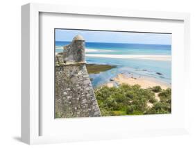 Cacelha Vela and Beach, Algarve, Portugal, Europe-G&M Therin-Weise-Framed Photographic Print