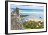 Cacelha Vela and Beach, Algarve, Portugal, Europe-G&M Therin-Weise-Framed Photographic Print