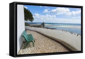 Cacelha Vela and Beach, Algarve, Portugal, Europe-G&M Therin-Weise-Framed Stretched Canvas