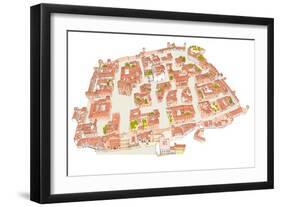 Caceres, Spain, Medieval City-Fernando Aznar Cenamor-Framed Giclee Print