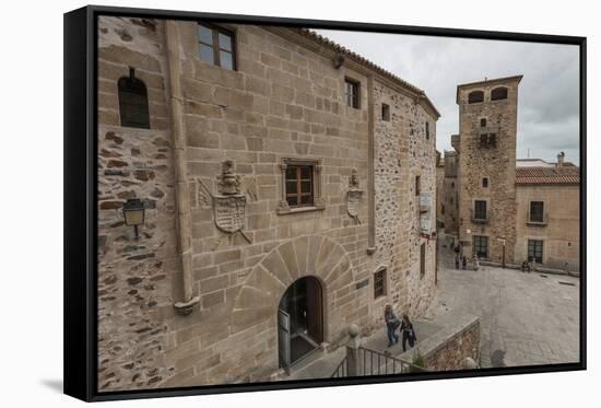 Caceres, UNESCO World Heritage Site, Extremadura, Spain, Europe-Michael Snell-Framed Stretched Canvas