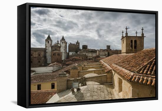 Caceres, UNESCO World Heritage Site, Extremadura, Spain, Europe-Michael-Framed Stretched Canvas