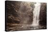 Cachoeira Buracao Waterfall in the Chapada Diamantina National Park-Alex Saberi-Stretched Canvas