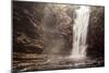 Cachoeira Buracao Waterfall in the Chapada Diamantina National Park-Alex Saberi-Mounted Photographic Print