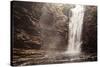 Cachoeira Buracao Waterfall in the Chapada Diamantina National Park-Alex Saberi-Stretched Canvas