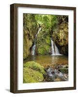 Cachoeira Indiana Jones, waterfall in Boa Esperanca de Cima, Nova Friburgo Municipality, State of R-Karol Kozlowski-Framed Photographic Print