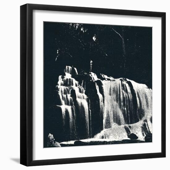 'Cachoeira no Rio Dourado (Lencoes)', 1895-Axel Frick-Framed Photographic Print