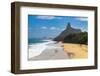 Cacimba do Padre Beach, Fernando de Noronha, UNESCO World Heritage Site, Brazil, South America-Michael Runkel-Framed Photographic Print