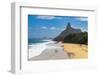 Cacimba do Padre Beach, Fernando de Noronha, UNESCO World Heritage Site, Brazil, South America-Michael Runkel-Framed Photographic Print