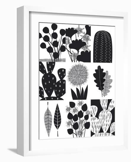 Cacti Composite-Sophie Ledesma-Framed Giclee Print