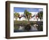 Cacti in Garden, Fundacion Cesar Manrique, Taro de Tahiche, Lanzarote, Canary Islands, Spain-Stuart Black-Framed Photographic Print