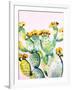 Cactus 1-Boho Hue Studio-Framed Art Print