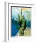 Cactus Abstract-Sisa Jasper-Framed Art Print