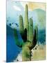 Cactus Abstract-Sisa Jasper-Mounted Art Print