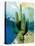 Cactus Abstract-Sisa Jasper-Stretched Canvas
