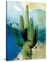 Cactus Abstract-Sisa Jasper-Stretched Canvas