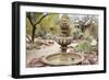 Cactus and Succulent Garden with Water Fountain, Tucson, Arizona, USA-Jamie & Judy Wild-Framed Photographic Print