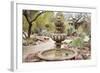 Cactus and Succulent Garden with Water Fountain, Tucson, Arizona, USA-Jamie & Judy Wild-Framed Photographic Print