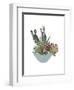 Cactus Arrangement I-Melissa Wang-Framed Art Print