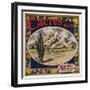 Cactus Brand - Phoenix, Arizona - Citrus Crate Label-Lantern Press-Framed Art Print