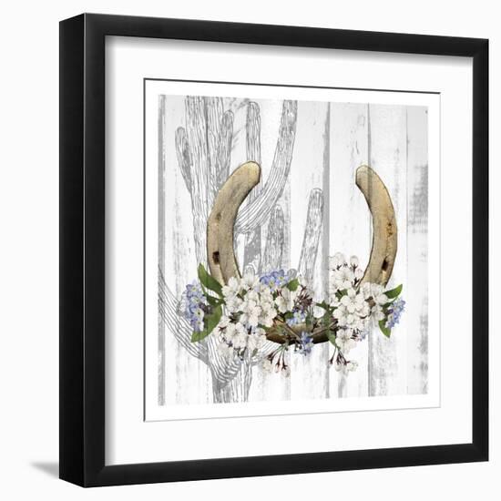 Cactus Cowboy 2-Kimberly Allen-Framed Art Print