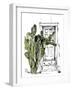 Cactus Door III-Jennifer Parker-Framed Art Print