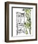 Cactus Door IV-Jennifer Parker-Framed Art Print